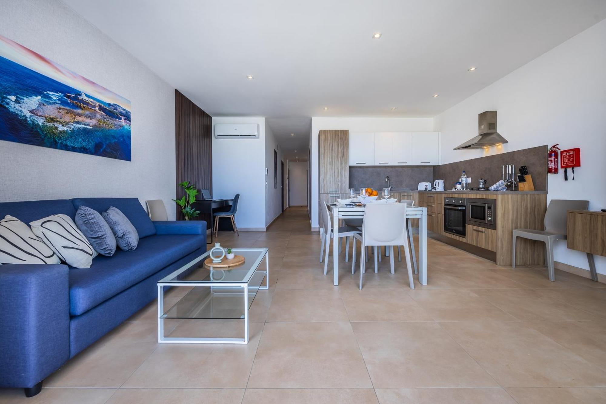Fl5 Thelodge Amazing Views W Terrace By Homely Mellieha Exterior foto