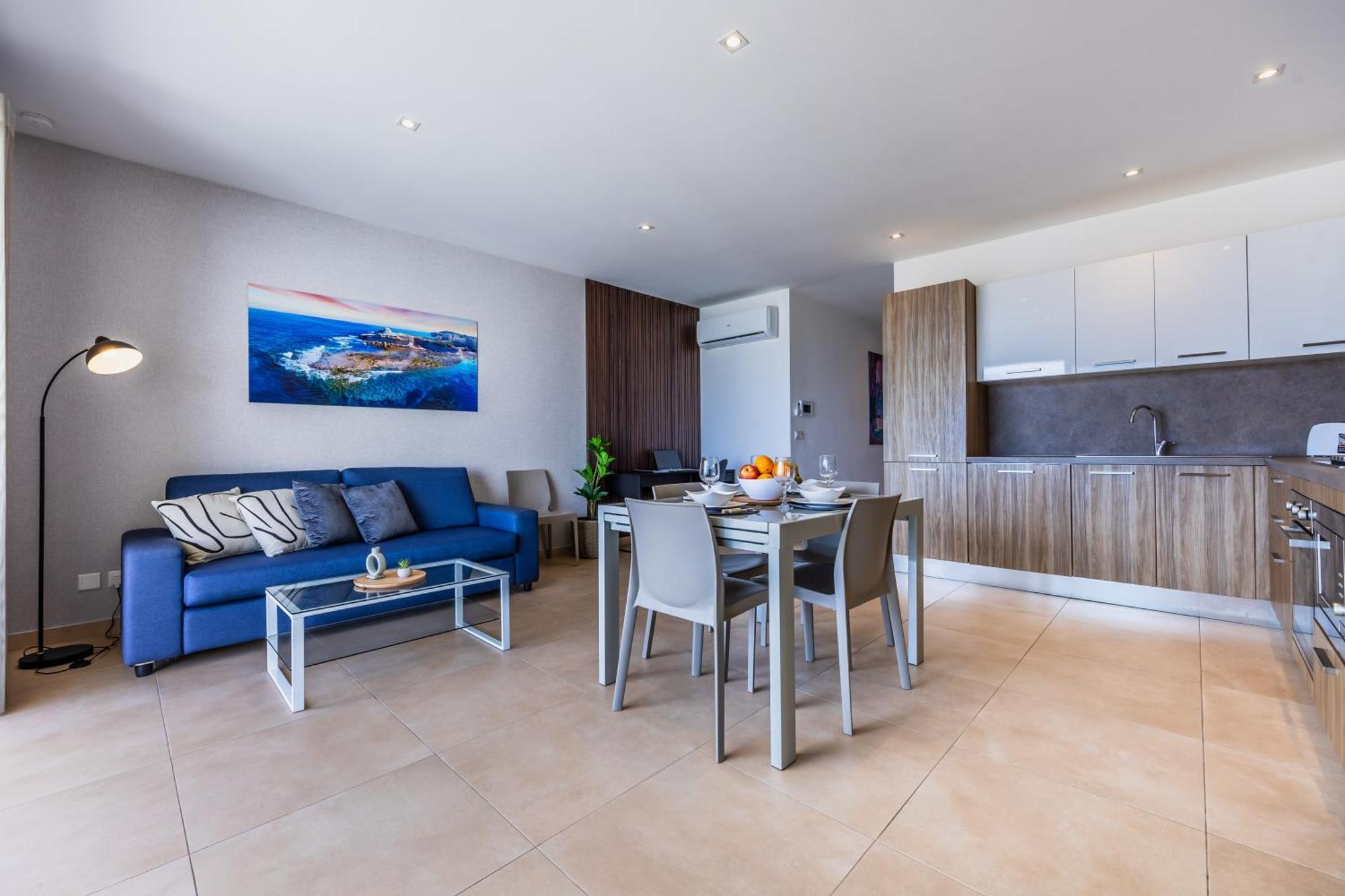 Fl5 Thelodge Amazing Views W Terrace By Homely Mellieha Exterior foto
